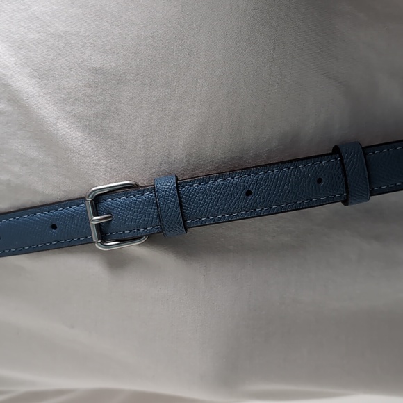 Coach CE584 Clara Leather Shoulder Crossbody Bag Silver/Light Mist (Firm Price) - Picture 5 of 16